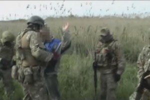 СБУ оприлюднила відео затримання і допиту ворожого коригувальника