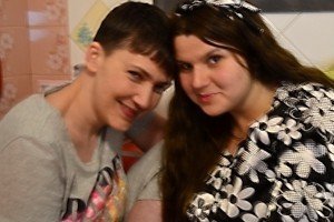 Савченко першу ніч в Україні провела з подругою на кухні