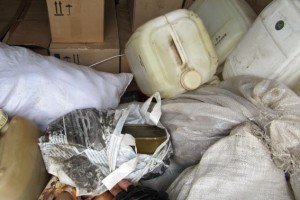 "Волонтери" намагались провезти в зону АТО арсенал зброї та вибухівку