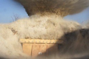 Волонтери доправили в Авдіївку посилені і випробувані вибухами бліндажі