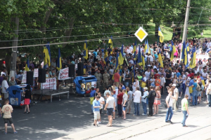 В Одесі активісти перекривали рух, вимагають відставки Труханова