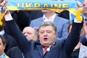 Євро-2016: на грі збірної України присутній Порошенко