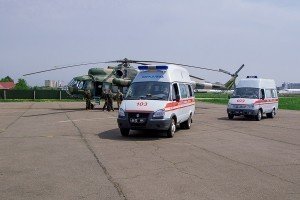 Із зони АТО евакуювали трьох важкопоранених нацгвардійців
