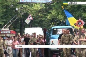 У Сумах попрощалися із бійцем 92-ї мехбригади Олександром Горностаєвим