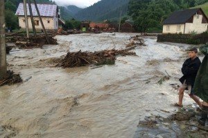 Злива на Закарпатті: Селеві потоки підтопили 33 домогосподарства на Рахівщині