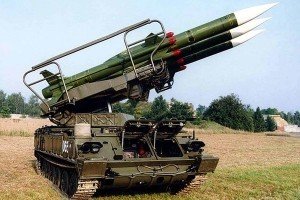 У Конотопі перекинувся самохідний ЗРК