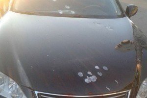 У Києві невідомі обстріляли Lexus адвоката