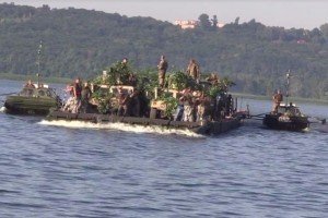 На "Хаммерах" через Дніпро – нове відео широкомасштбаних навчань ЗСУ "Літня гроза"