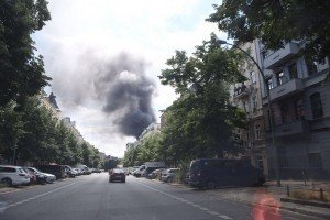 Берлін наполоханий через вибух: згоріла вантажівка