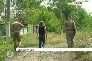 Бойовики обстріляли знімальну групу "5 каналу" під Зайцевим