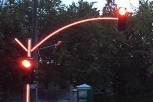 У Києві встановлюють експериментальні примітні світлофори