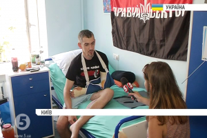 "Ангел без крил": боєць, що вцілів після ворожої засідки, рветься на фронт