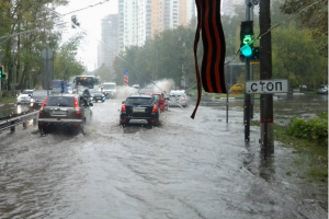 Москву затопило через рекордну зливу
