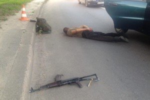 У Харкові військовий влаштував стрілянину на дорозі