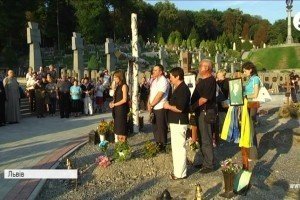 Львів'яни помолилися за загиблими на Сході бійцями ЗСУ 