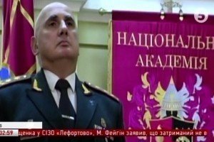 Начальника Генштабу Грузії відзначили званням доктора Національної академії сухопутних військ