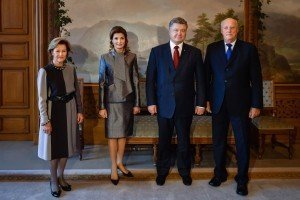 Президент України вперше провів офіційну аудієнцію з Королем Норвегії Гарольдом V