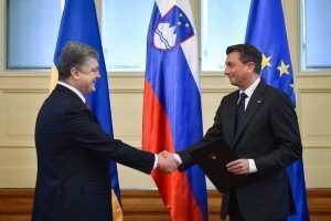 Порошенко домовився з президентом Словенії про відновлення прямого авіасполучення
