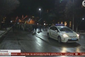 У Житомирі провели Марш гідності до третьої річниці протистоянь на Майдані