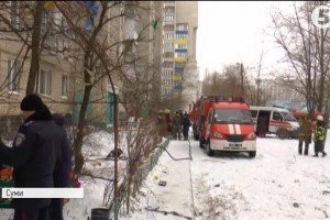 Потужний вибух багатоповерхівки у Сумах: репортаж з місця події