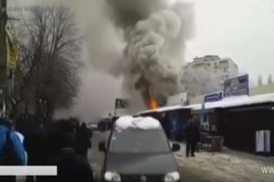 Пожежу на "Караваєвих дачах" загасили, є потерпілі