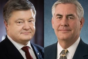 Порошенко провів переговори з новим Держсекретарем США