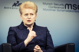 Грібаускайте: РФ може використовувати Білоруську АЕС як зброю