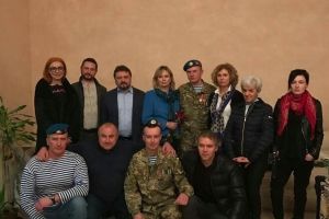 Волонтери в Італії презентували стрічку про легендарний шлях українських бійців 