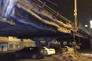 Стала відома причина обвалу на Шулявському мосту