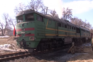 З'явилося відео відходження вилученого у блокадників ОРДЛО потягу в бік Попасної