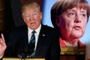 В разговоре о НАТО и торговле Трамп и Меркель вспомнили Украину