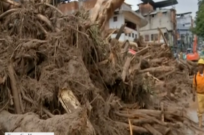 зсув ґрунту в колумбійському Мокуа