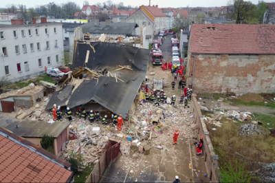 Обвал будинку в Польщі