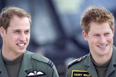 Принци Вільям та Гаррі