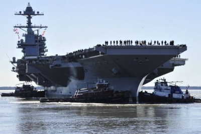 Авианосец USS Gerald R. Ford