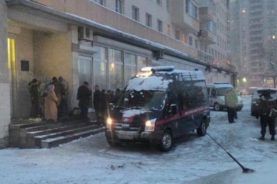 Вибух біля бібліотеки Петербург