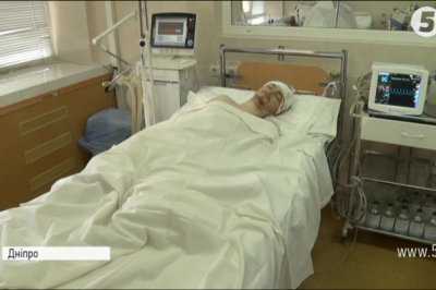 лікарня Мечникова, поранений боєць АТО