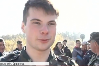 Школярі на полігоні