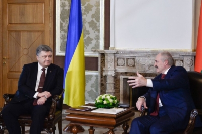 Петро Порошенко та Олександр Лукашенко