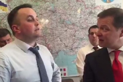 Назар Холодницький та Олег Ляшко