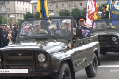 Хода пам'яті у Черкасах до 72-ї річниці перемоги над нацизмом