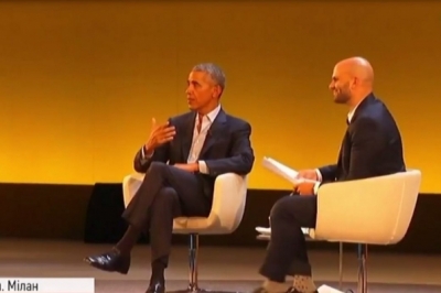 Барак Обама на саміті в Італії