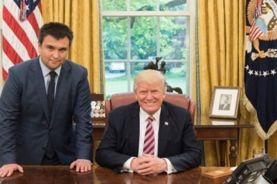 Павло Клімкін та Дональд Трамп
