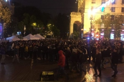 Черги на Хрещатику