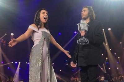 Джамала з переможцем Євробачення-2017