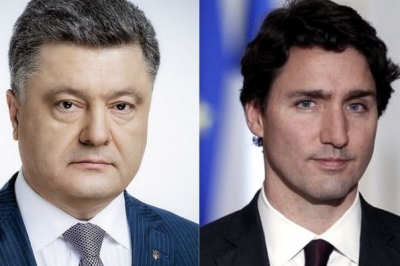 Порошенко та Трюдо
