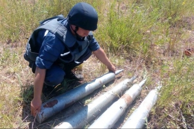 на Луганщині працівники ДСНС вилучили вибухонебезпечні предмети 