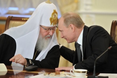Патріарх Кірілл та Владімір Путін