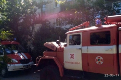 пожежа у квартирі на Луганщині