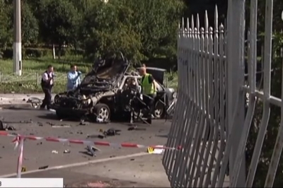 Вибух авто у Києві